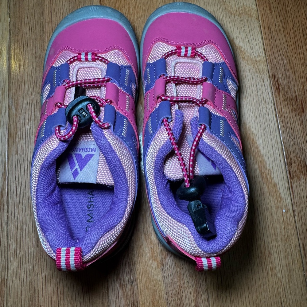 Mishansha Kids Pink and Purple Shoes